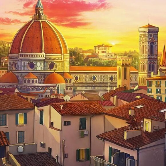 New sealed Ravensburger 500 pcs Large Format Puzzle-Cozy Wine Terrace - Picture 4 of 14